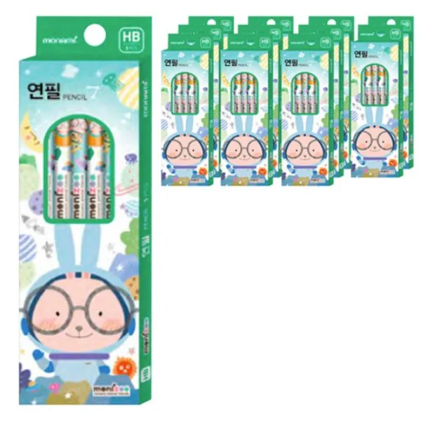 모나미 모니주 연필 HB 5p