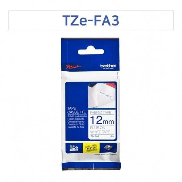 브라더 의류라벨 패블릭 라벨테이프 TZe FA3
